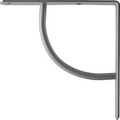 Duraline Swing Matt - Mini - Plankdrager - Grijs - Metaal - 14,5 x 14,5 cm.