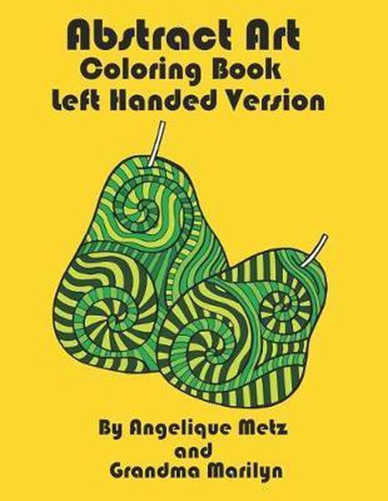 Abstract Art Coloring Book - cover
