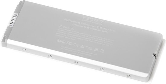 A1185 accu MacBook 13" (wit) | Hesker batterij MacBook 13-inch (2005 –  medio 2009, A1181) | bol.com