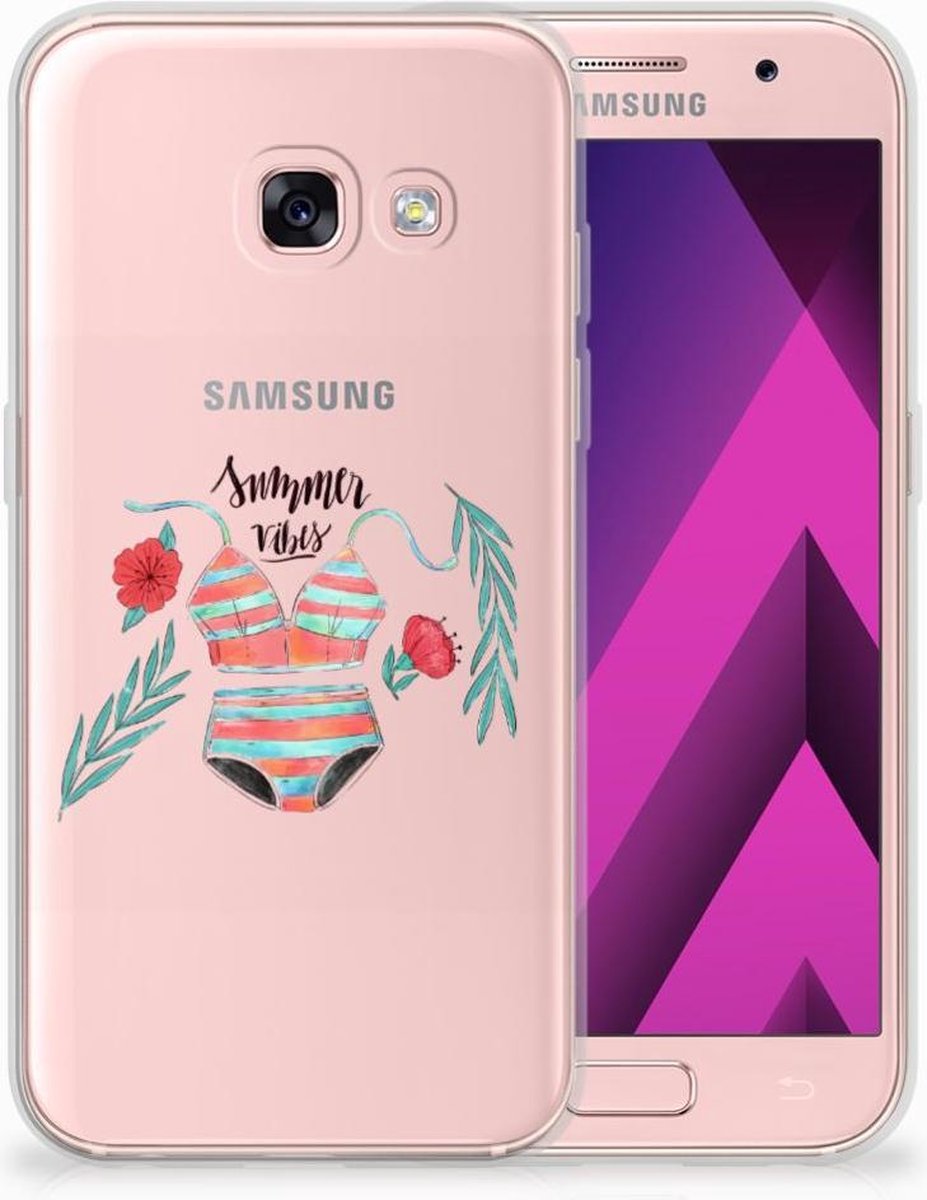 Samsung Galaxy A3 2017 Telefoonhoesje met Naam Boho Summer