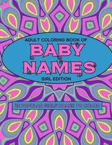 Adult Coloring Book of Baby Names