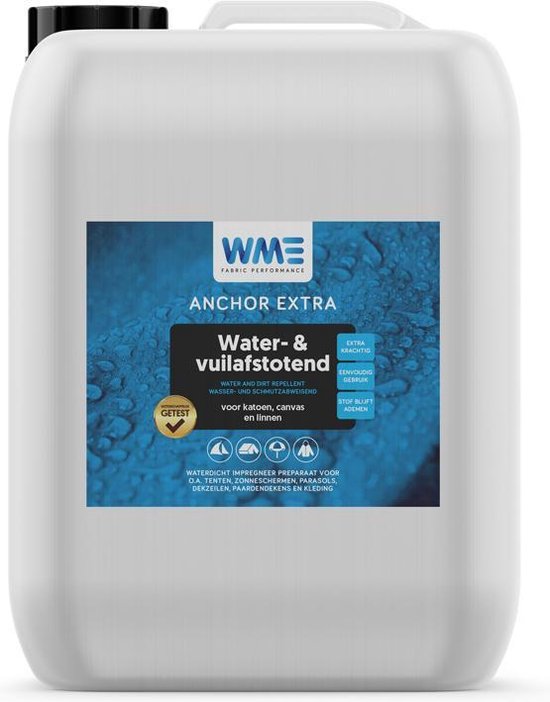 Wme Impregneermiddel - Waterdicht Anchor Extra - Flacon - 5 Liter | bol.com