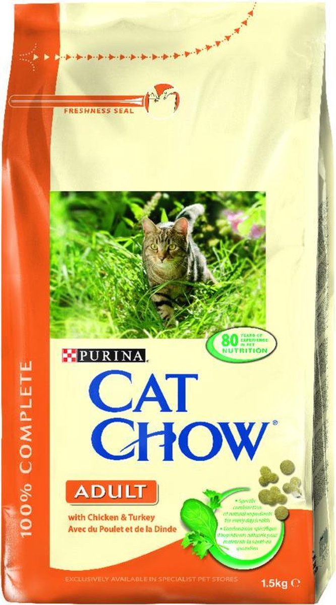 Cat Chow Adult Chicken/Turkey 1500 gr