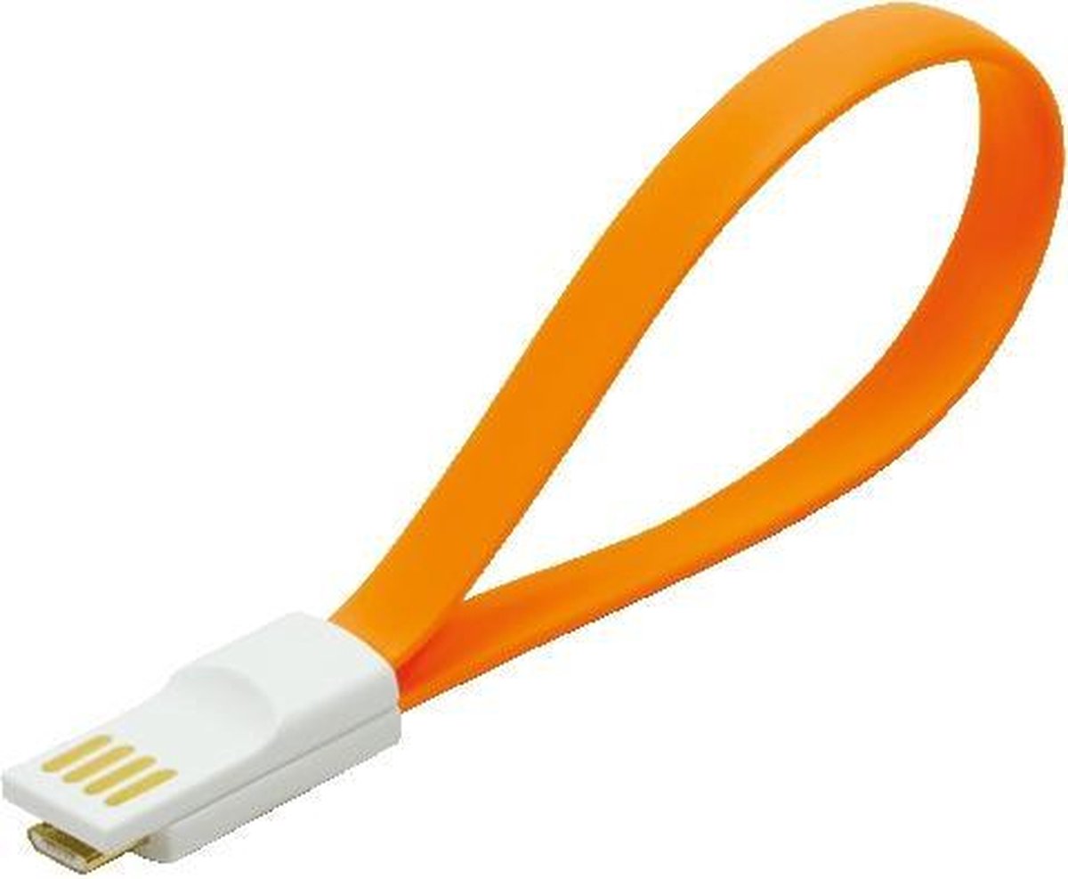 Logilink - USB 2.0 A Male naar USB 2.0 Micro Male - 0.22 m