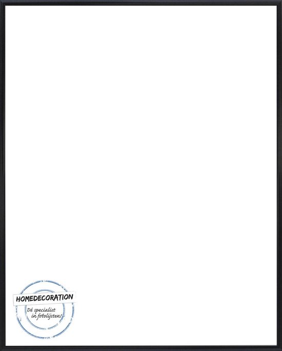Homedecoration Kampen– Fotolijst – Fotomaat – 34x77 cm– Aluminium – Zwart mat