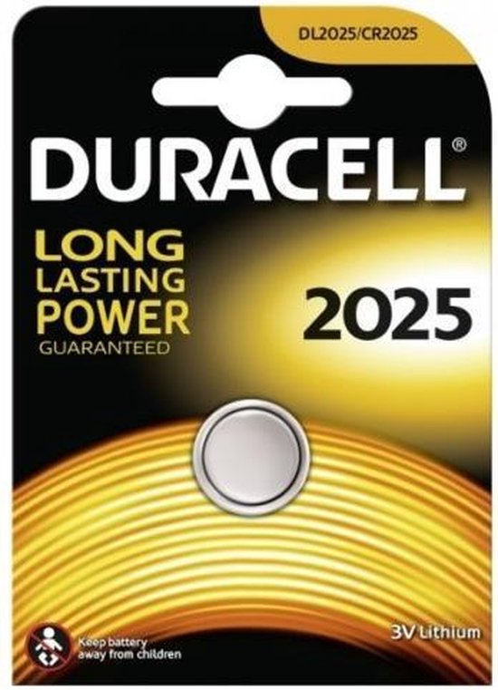 Foto: Duracell knoopcel dl2025 3v lithium batterij 10 stuks