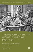 History of British Women's Writing - The History of British Women's Writing, 1690 - 1750