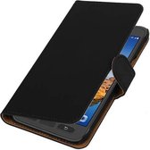 Bookstyle Wallet Case Hoesjes voor Galaxy S7 Active G891A Zwart