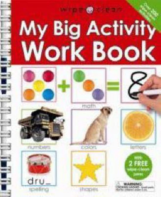 Wipe Clean My Big Activity Workbook, Priddy Books 9781843325772