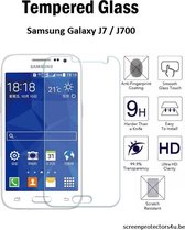 Glazen Screen protector Tempered Glass 2.5D 9H (0.3mm) voor Samsung Galaxy J7 / J700