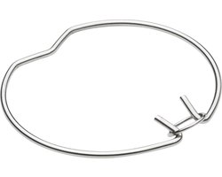 Paulmann klemveer / veerring voor inbouwspot - Klembereik Ø 46 tot 55 mm - Chroom - 3 stuks