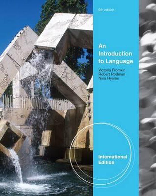 An Introduction to Language 9781439082416 Victoria Fromkin Boeken