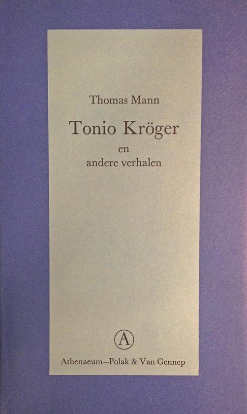 9789025305390 - Tonio Kroger En Andere Verhalen Geb