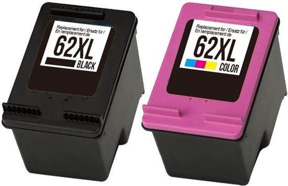 HP 62 XL Inktcartridge Compatible Zwart en Kleur Hoogste