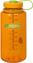 Nalgene Wide Mouth Bottle - drinkfles - 1.0 liter - BPA free - Oranje