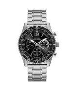 GUESS Watches -  W1106G1 -  horloge -  Mannen -  RVS - Zilverkleurig -  44  mm