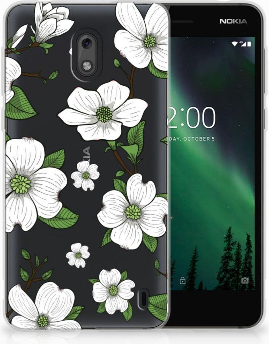 Nokia 2 TPU Case Dogwood Flowers