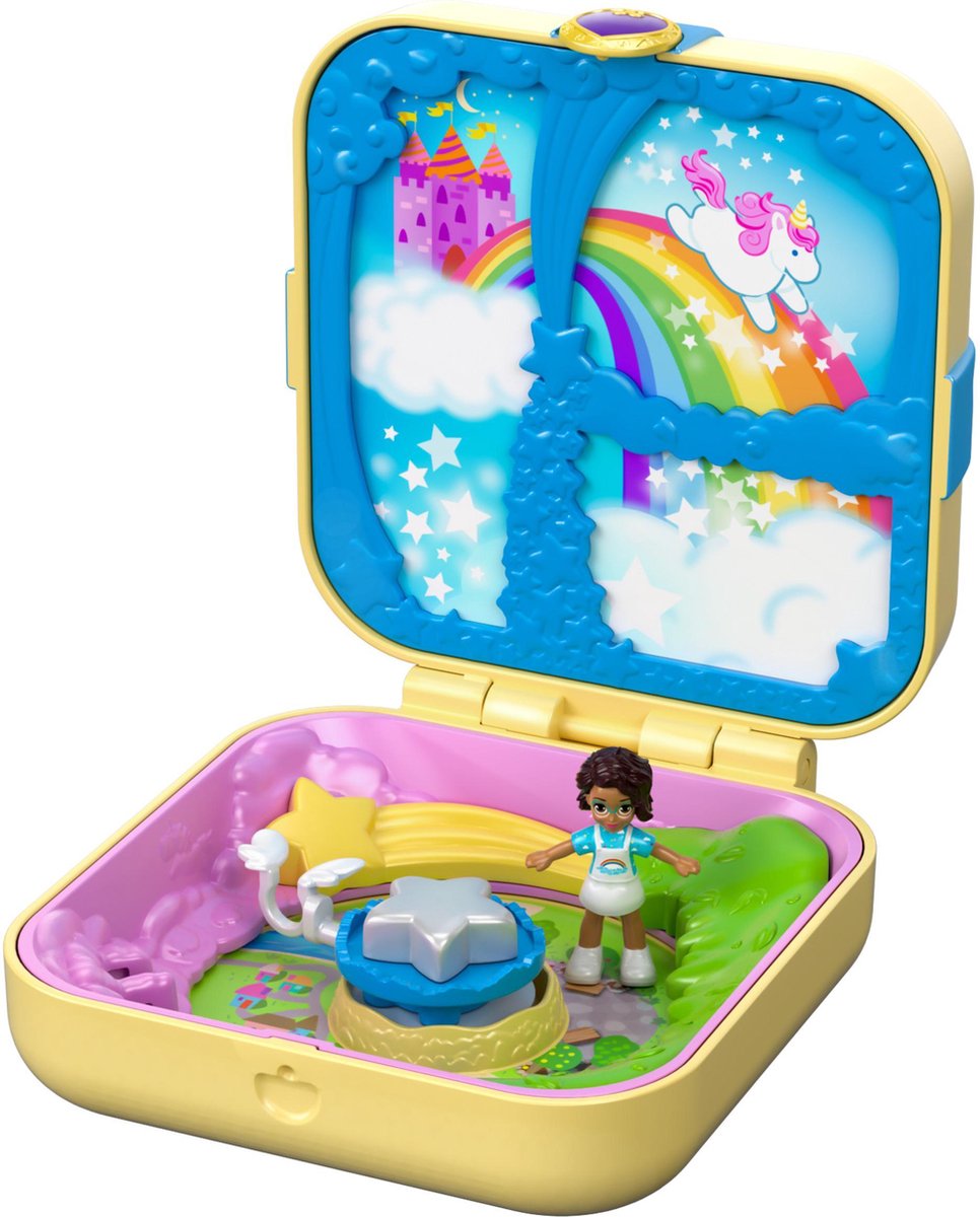 Polly Pocket Hidden Hideouts Shani's Wonderland - Speelfigurenset