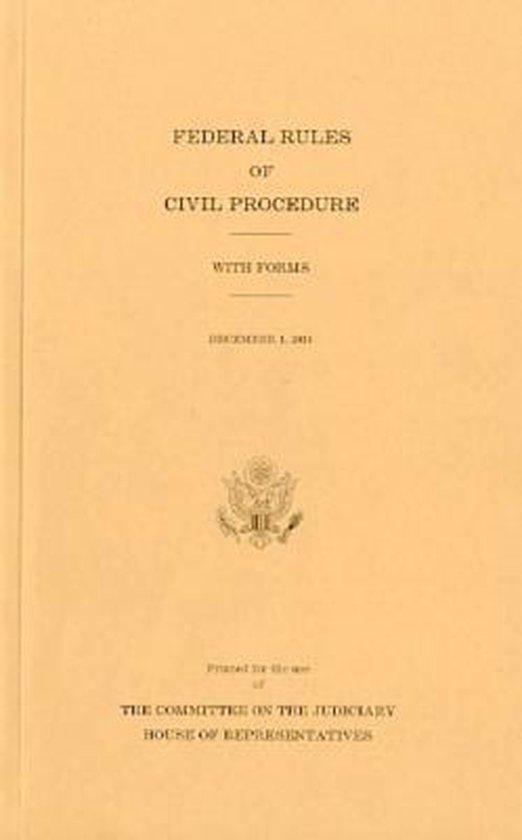 Federal Rules of Civil Procedure for the United States District Courts