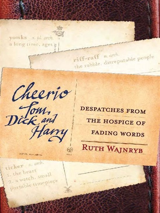 Cheerio Tom, Dick and Harry - cover