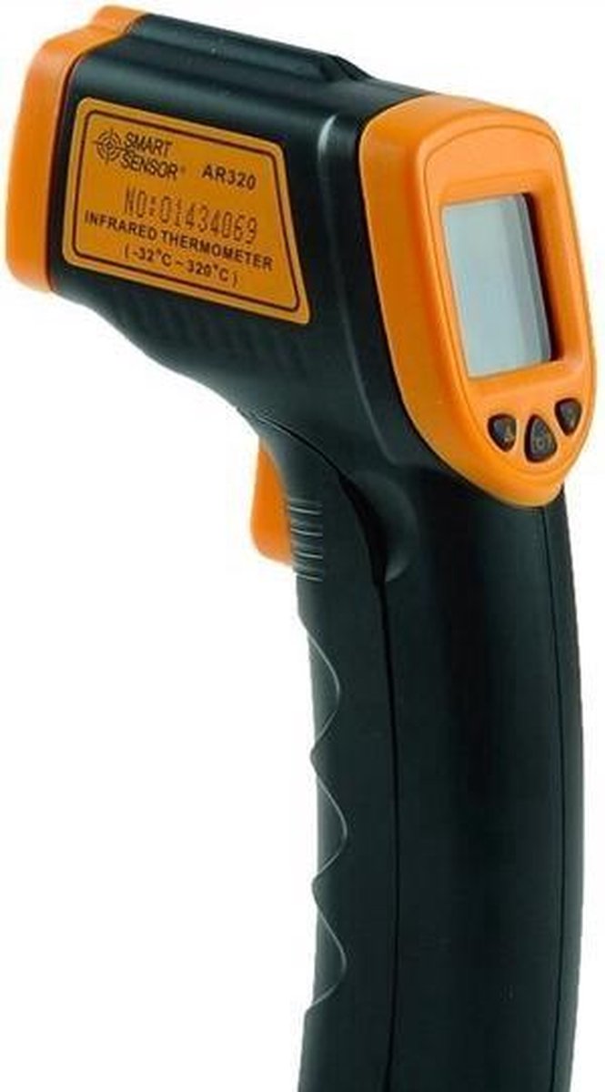 Digitale Infrarood Thermometer - Draadloze Laser Temperatuurmeter /  Pyrometer IR | bol.com
