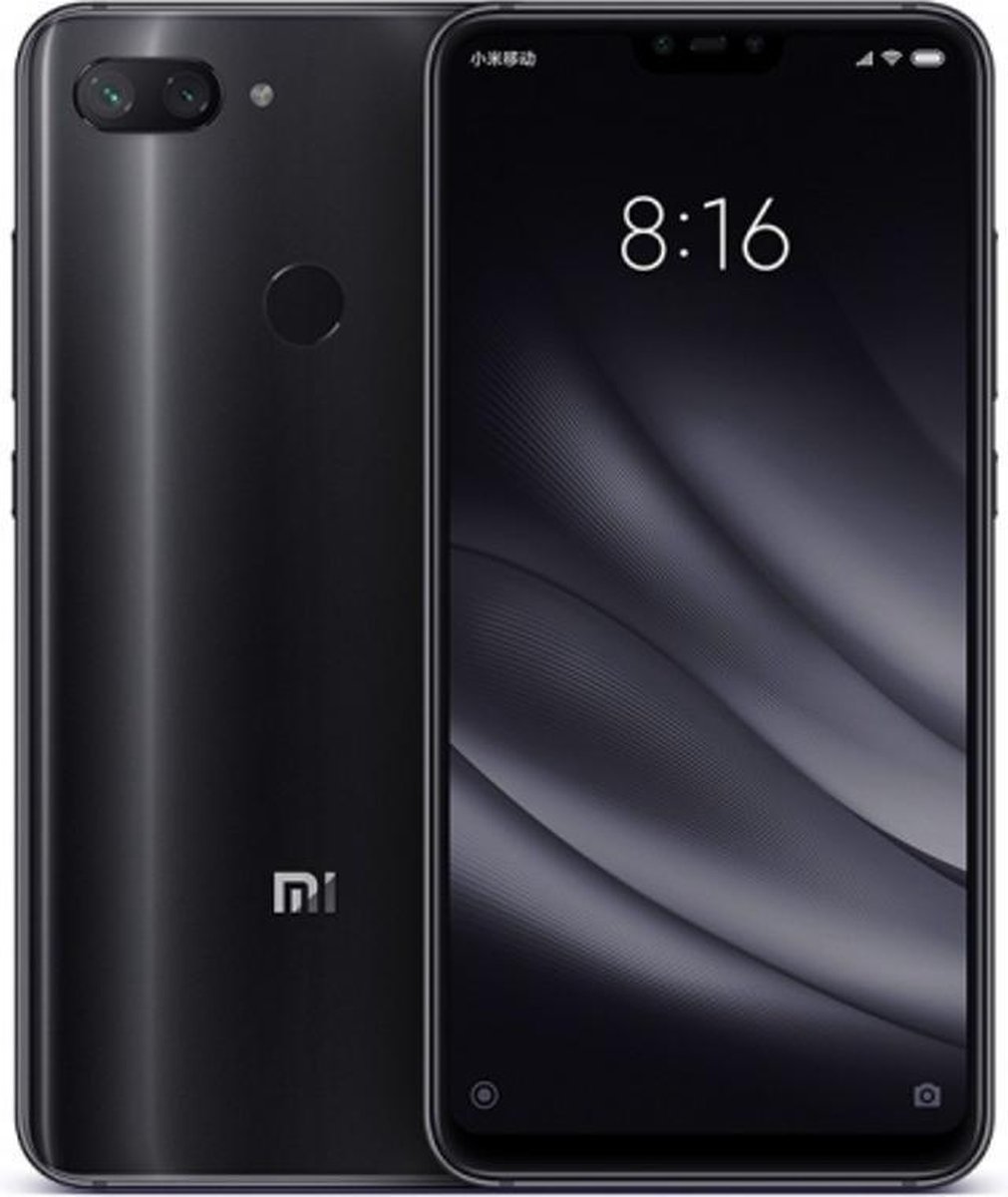 bol.com | Xiaomi Mi 8 Lite - 128 GB - Dual SIM - Zwart
