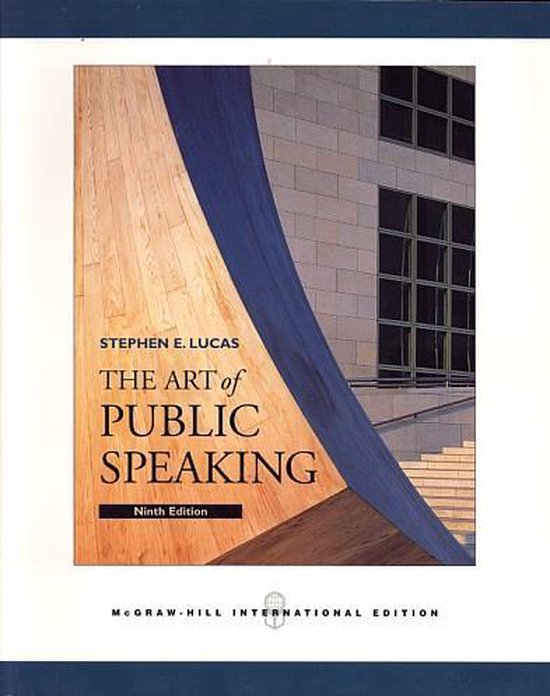 The Art of Public Speaking: With Student CDs 5.0, Audio ...  ... - cover
