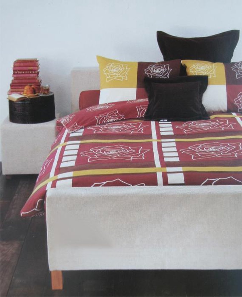 Beddinghouse Playa del Carmen Dekbedovertrek - Litsjumeaux - 240x200/220 cm - Bordeaux