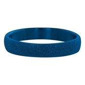 iXXXi Jewelry - Vulring - Blauw - Sandblasted - 4mm Maat 17