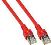 Techtube Pro - Internetkabel S/FTP CAT.5e - rood - 10 meter