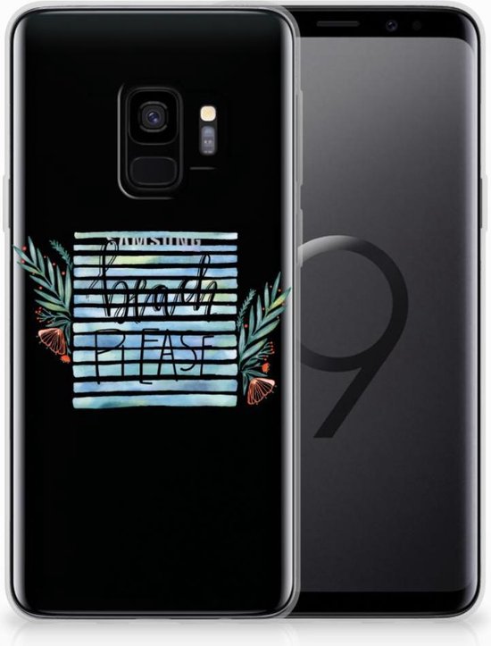 Coque Smartphone pour Samsung Galaxy S9 Coque Boho Beach