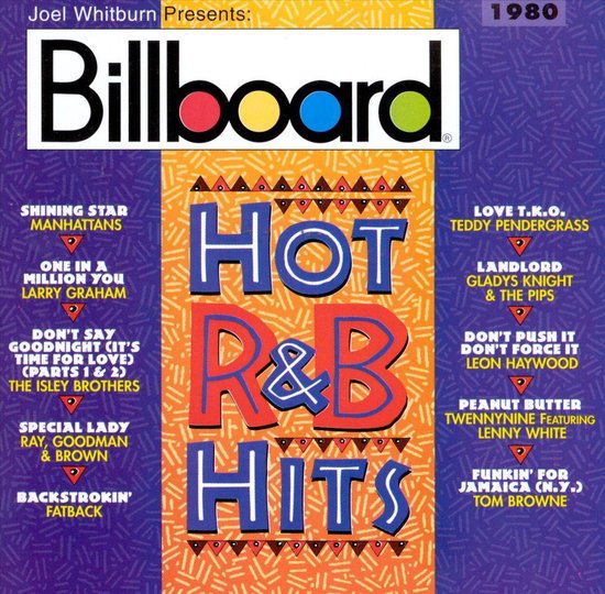 Billboard Hot R&B Hits 1980, Teddy Pendergrass CD (album) Muziek