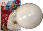 Topballon kristal wit (Ã˜91cm, 6st)