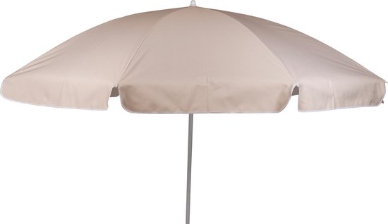 Bo-Camp parasol met knikarm – Ø 200 cm – Sand