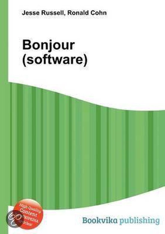 Bonjour (software), Gregg Manufacturing 9785511825618 Boeken