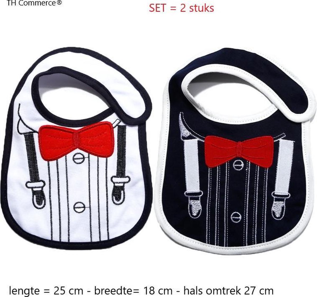 Goedkoopste KERST SLAB - SLABBETJE SLABBETJES - JONGEN- BABY - TH Commerce® - nr 8096