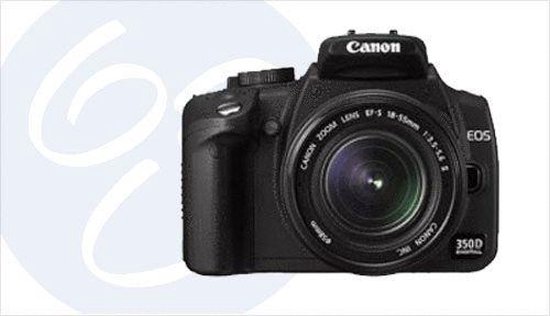 vloek Trots communicatie Canon EOS 350d 18-55 Kit Black | bol.com