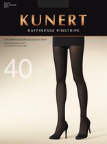 Kunert Raffinesse pinstripe 40 denier panty Maat 36-38 Kleur Marine