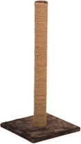 Beeztees Crito - Krabpaal - Bruin - 39x39x87 cm