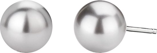 Traveller oreille Traveler - argent 925 avec perle Swarovski gris clair - Classic Pearl - # S7072R