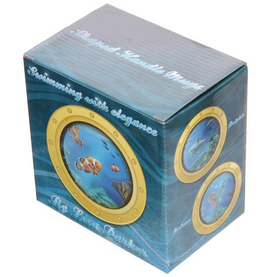 Mok Nemo in Giftbox Vismok Beker Cadeau Theemok Koffiemok Visbeker Soep Limonade Drinkbeker Vissen — afbeelding 4