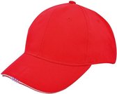 Benza Baseball Cap met led verlichting - Rood