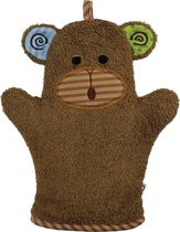 Zoocchini washandje Max the Monkey Aap bruin