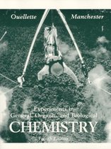 Experiments in General, Organic, and Biological Chemistry