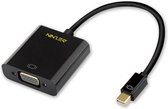 Ninzer Thunderbolt Mini DisplayPort naar VGA Adapter / Kabel | Zwart