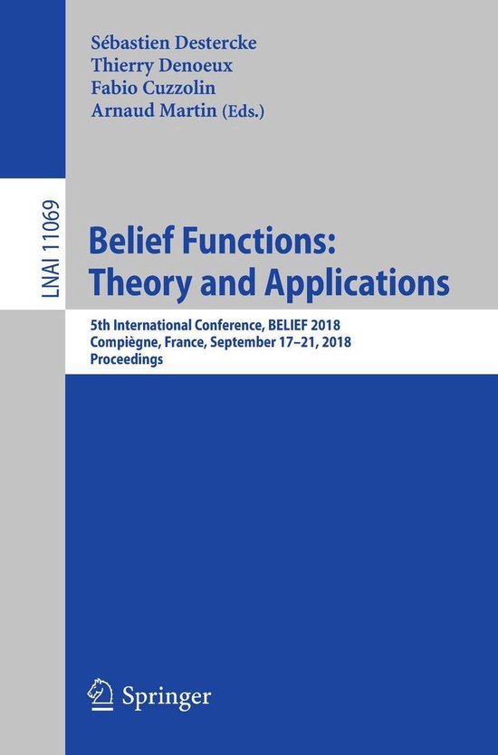 Springer Nature Proceedings Computer Science - Belief Functi ... - cover