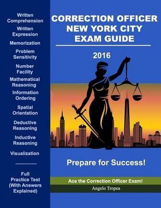 Correction Officer New York City Exam Guide - cover