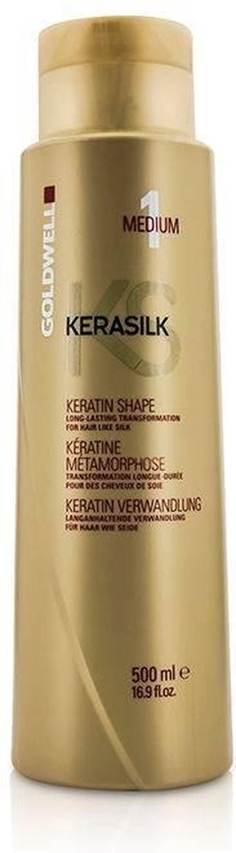 Goldwell KeraSilk Keratin Shape Medium 1 500ml | bol.com