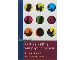 Omslag van Verslaglegging van psychologisch onderzoek