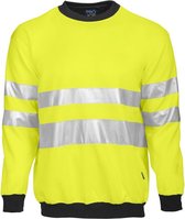 Projob 6101 sweatshirt Geel/Zwart maat L